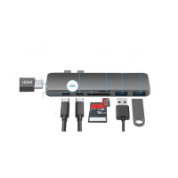 TYPE C HDMI USB HUB CARD READER 7in1 TYPE C HDMI USB HUB CARD READER 7in1